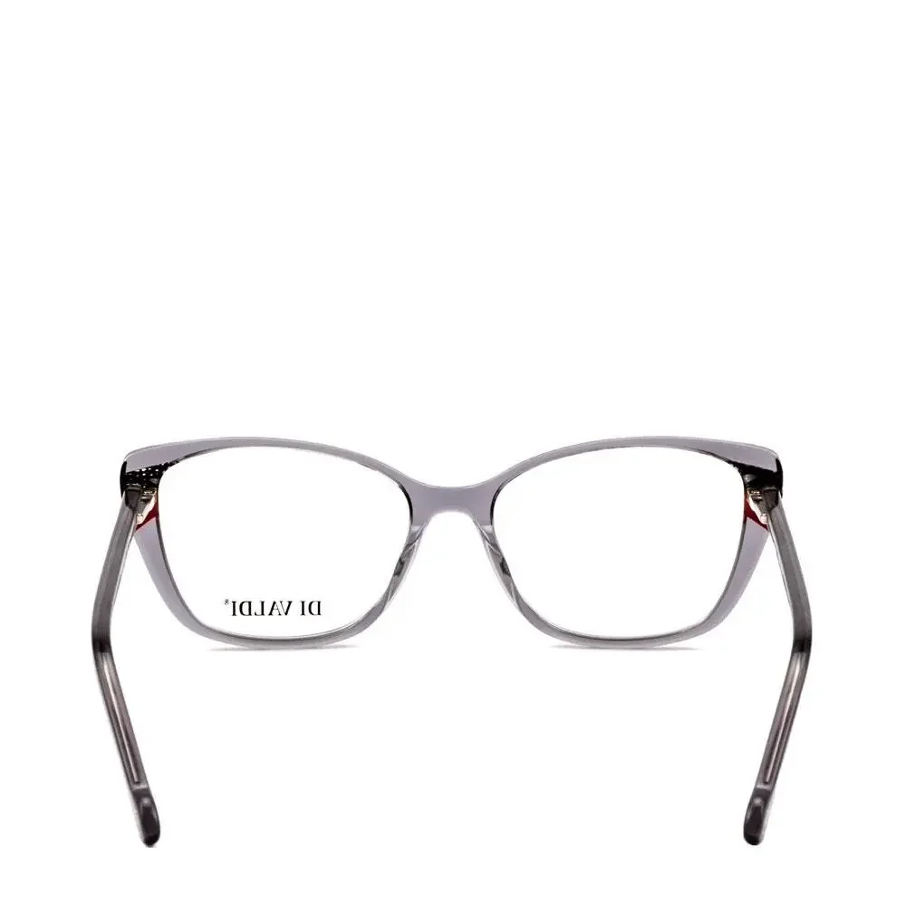 NEW Di Valdi DVO8206 Cat eye gray clear - Eyeglasses frame